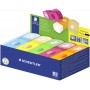Lot de 10 : STAEDTLER Combi gomme - taille-crayon 511 SE, présentoir