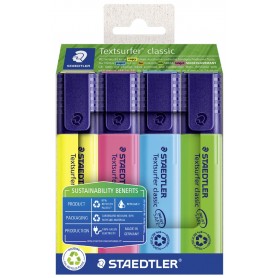 STAEDTLER Surligneur 'Textsurfer Classic', étui de 4