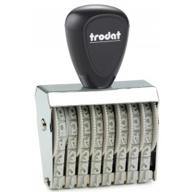 trodat Numéroteur 6 positions, taille empreinte: 5 x 27 mm