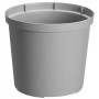 orthex Pot de fleurs CULTIVATE, diamètre : 120 mm, gris