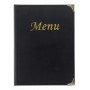 Securit Protège-menus BASIC, A5, noir