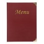 Securit Protège-menus BASIC, A5, noir