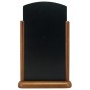 Securit Ardoise de table TOP, grand, brun foncé