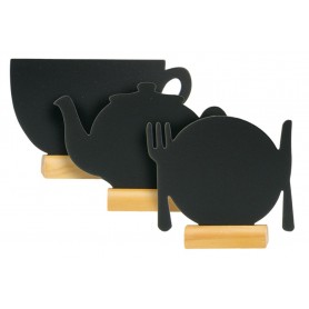 Securit Ardoise de table SILHOUETTE MINI 'MIX-3