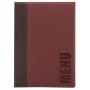 Securit Protège-menus TRENDY, A5, brun clair