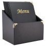 Securit Protège-menus BASIC dans une boîte de 10, bordeaux