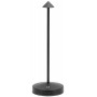 Securit Lampe de table à LED sans fil ANGELINA, noir