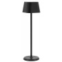 Securit Lampe de table à LED sans fil GEORGINA, noir