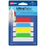 AVERY Zweckform Onglet adhésif UltraTabs fluo, 63,5 x 25 mm