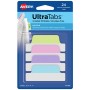 AVERY Zweckform Onglet adhésif UltraTabs fluo, 63,5 x 25 mm