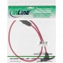 Câble InLine® SATA 6Gb / s avec loquets coudés à 0,3 m