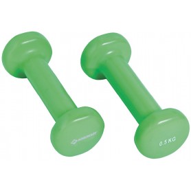SCHILDKRÖT Haltères vinyle, set de 1,0 kg, vert