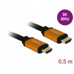 Dellock Ultra à grande vitesse HDMI Kabel 48 Gbps 8K 60 Hz 0,5 m