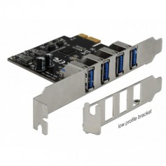 Carte Express Dellock USB 3.0 PCI avec 4 x sockets de type A externe