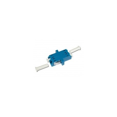 Coupleur LWL LC/LC Duplex OS2 Bleu