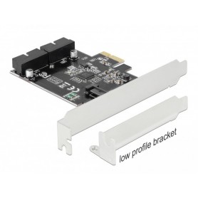 Carte Dellock PCI Express à 2 x fiches de publication USB 3.0 internes