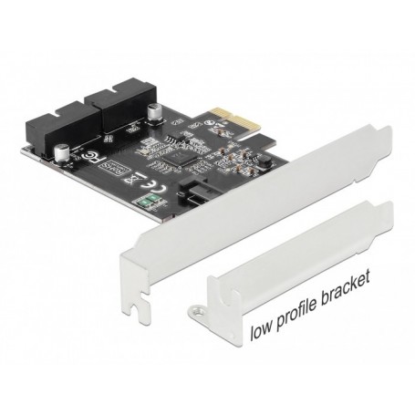 Carte Dellock PCI Express à 2 x fiches de publication USB 3.0 internes