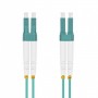  Câble Patch Fibre Optique LC/LC Duplex 50/125m OM3 Aqua 1,5m