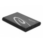 Dellock Logement externe pour 2,5 "SATA HDD / SSD avec super-vitesse USB 10 Gbit / s