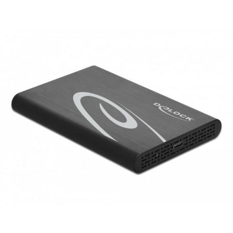 Dellock Logement externe pour 2,5 "SATA HDD / SSD avec super-vitesse USB 10 Gbit / s