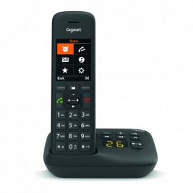 GIGASET C575ASW Téléphone DECT, 1 combiné, répondeur, noir