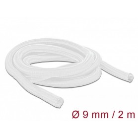  Tuyau tressé à Fermeture Automatique Blanc 2 m x 9 mm