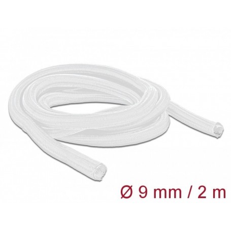  Tuyau tressé à Fermeture Automatique Blanc 2 m x 9 mm