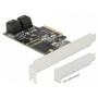Dellock 5 Port Sata PCI Express X4 Card - Facteur de formulaire de profil bas