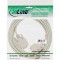 Câble null modem, InLine®, 9 broches fem./fem. 5m, encapsulé