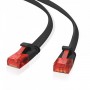  Câble patch ultra fin U/UTP Cat 6 Noir 20,0 m