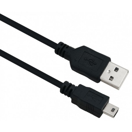  Connection Cable USB 2.0 A Male/B Mini 5-Pin Male 1.0 m Black