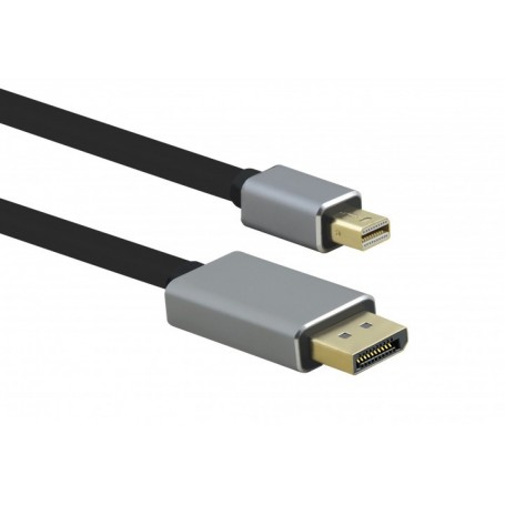  Câble de raccordement Mini DisplayPort St./DP St, Premium 8K, 1,0 m, noir