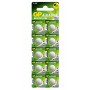 GP A76F-2C10 Pile alcaline AG13/LR44, sous blister , (1.5 V, Lot de 10)