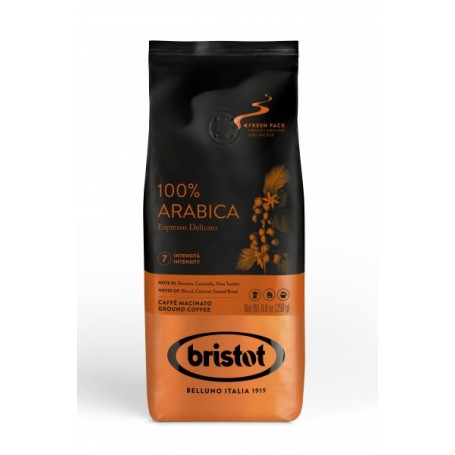 Bristot 100% Arabica 250 g de terrain de café