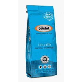 Bristot Deca 250g Coffee mouluchement décaféiné