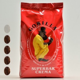 Café en grains Gorilla SUPERBAR CREMA (1 Kilo)