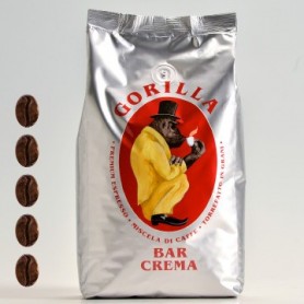 Gorilla Bar Crema Silber - Café en grain - 1 kilo