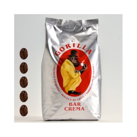 Gorilla Bar Crema Silber - Café en grain - 1 kilo
