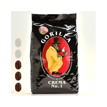Gorilla Crema No.1 - Café en grain - 1 kilo