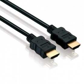 connection cable, HDMI plug/Stecker, FULL HD, BASIC, 0,5m, black