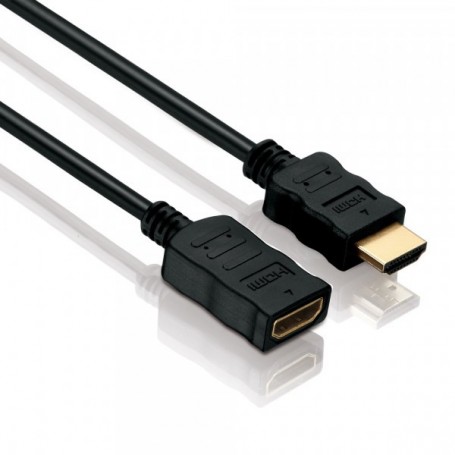  extension, HDMI prise mâle/Buchse avec Ethernet, BASIC, 1,5m