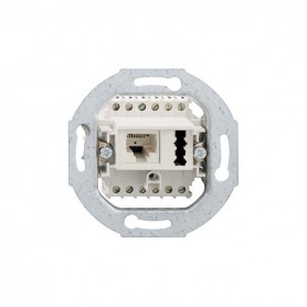  13311401 – Prise 1 x IAE/uAE F + neutre support encastrable blanc polaire