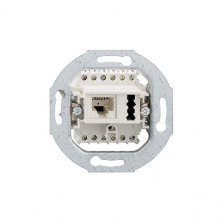  13311401 – Prise 1 x IAE/uAE F + neutre support encastrable blanc polaire