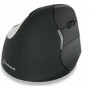 BakkerElkhuizen Evoluent4 Souris Ergonomique Verticale sans Fil Bluetooth pour MacOS Droitier Noir