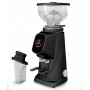  Moulin à café AllGround - Noir vanta - Panneau de commande avec applications chromées - Pour un degré de mouture parfait pour les cafetières expresso, moka et cafetière filtrante
