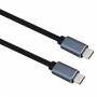 connection cable, USB 3.2 Type-C™ plug/Stecker, PREMIUM, 1,0m, black