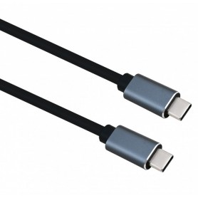 connection cable, USB 3.2 Type-C™ plug/Stecker, PREMIUM, 1,0m, black