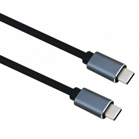 connection cable, USB 3.2 Type-C™ plug/Stecker, PREMIUM, 1,0m, black