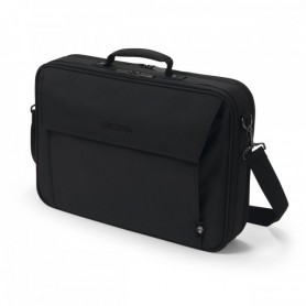  Eco Multi Plus Base 15-17,3 - Sacoche pour Ordinateur Portable avec Rembourrage de Protection et Compartiment pour Documents, Noire