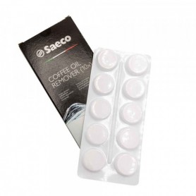 SAECO CA6704 / 99 comprimés de suppression de graisses de café, 10 comprimés